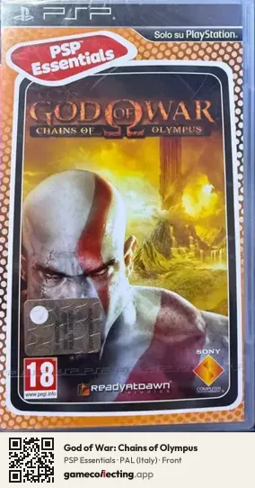 God of War: Chains of Olympus PlayStation Portable, Italy box front
