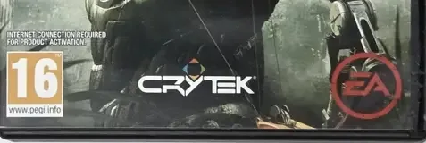 Crysis 3, the PEGI square on its front