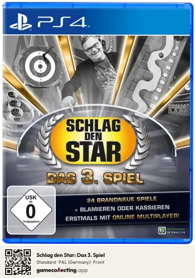 Schlag den Star: Das 3. Spiel PlayStation 4, Germany box front