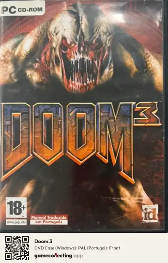 Doom 3 Computer, Portugal box front
