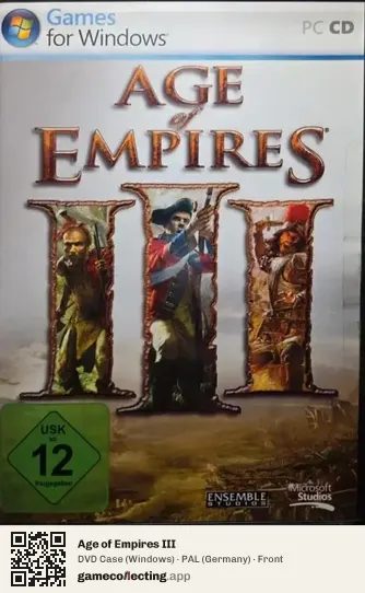 Age of Empires III Computer, Germany box front