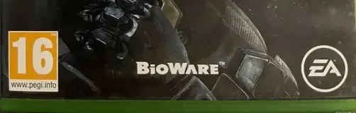 Mass Effect: Andromeda, the USK square on its front