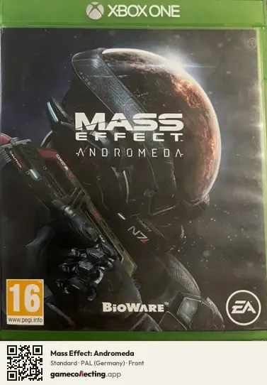 Mass Effect: Andromeda Xbox One, Germany box front