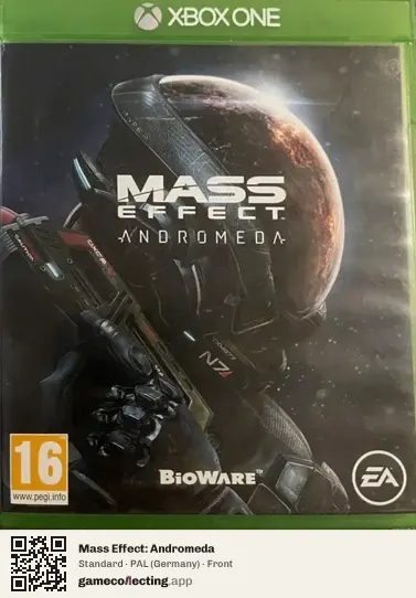Mass Effect: Andromeda Xbox One, Germany box front