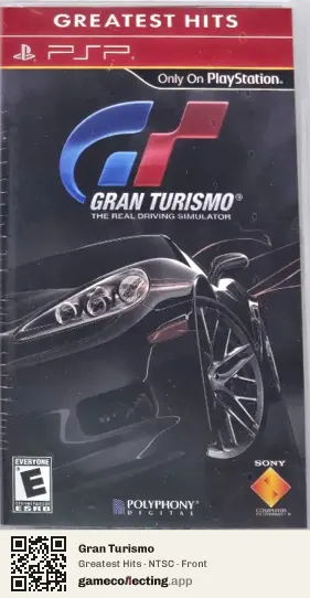 Gran Turismo PlayStation Portable, NTSC box front