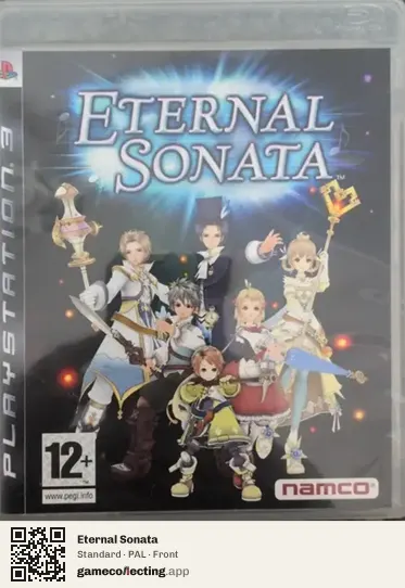 Eternal Sonata PlayStation 3, PAL box front