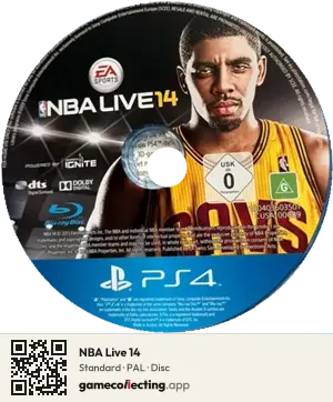 NBA Live 14 PlayStation 4, PAL disc