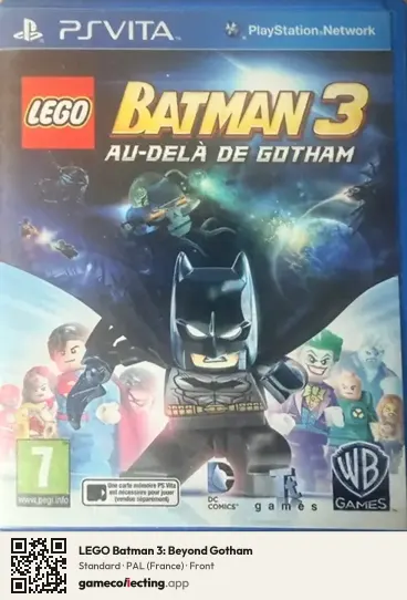 LEGO Batman 3: Beyond Gotham PlayStation Vita, France box front