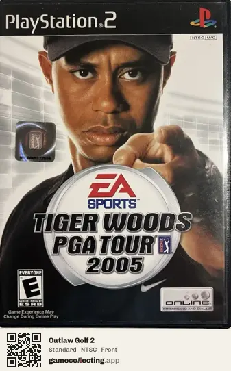 Outlaw Golf 2 PlayStation 2, NTSC box front
