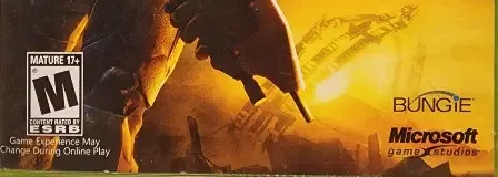 Halo 3, the ESRB box on its front