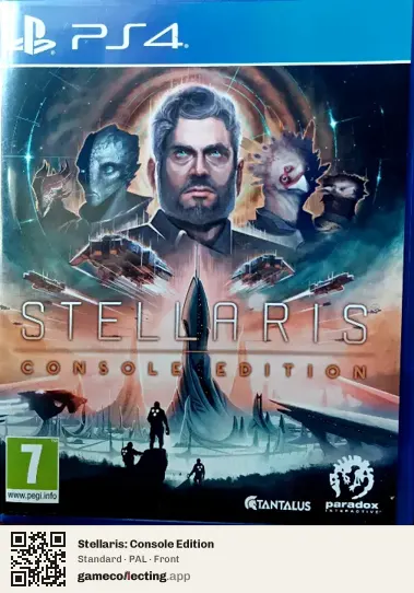 Stellaris: Console Edition PlayStation 4, PAL box front