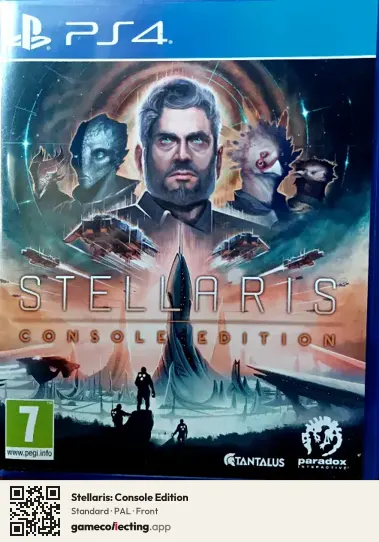 Stellaris: Console Edition PlayStation 4, PAL box front