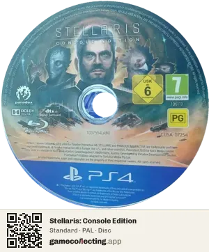 Stellaris: Console Edition PlayStation 4, PAL disc