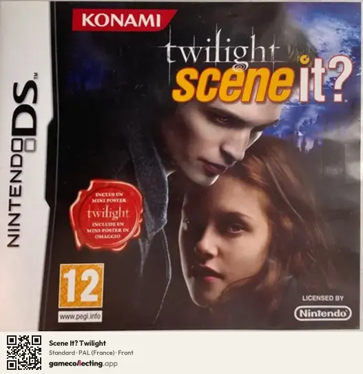 Scene It? Twilight Nintendo DS, France box front