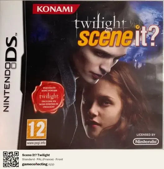 Scene It? Twilight Nintendo DS, France box front