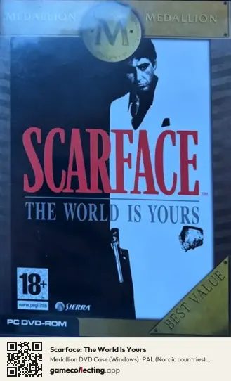 Scarface: The World Is Yours Computer, Nordic countries box front