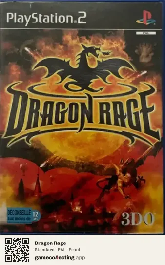 Dragon Rage PlayStation 2, PAL box front