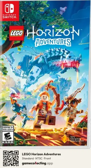 LEGO Horizon Adventures Nintendo Switch, NTSC box front