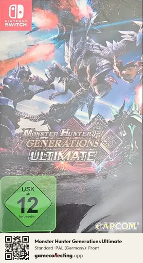 Monster Hunter Generations Ultimate Nintendo Switch, Germany box front