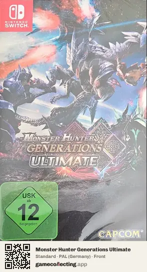 Monster Hunter Generations Ultimate Nintendo Switch, Germany box front