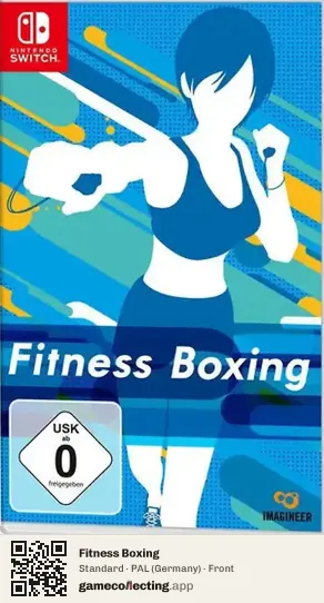 Fitness Boxing Nintendo Switch, Germany box front