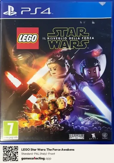 LEGO Star Wars: The Force Awakens PlayStation 4, Italy box front