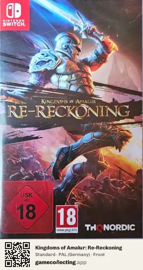 Kingdoms of Amalur: Re-Reckoning Nintendo Switch, Germany box front
