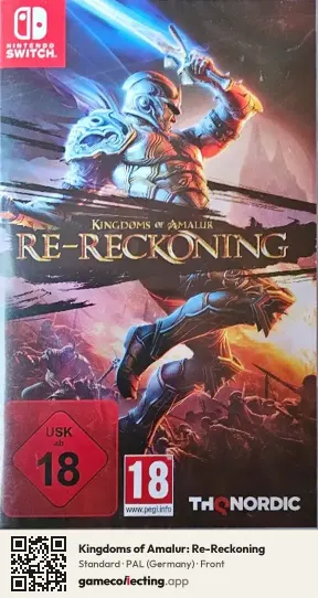 Kingdoms of Amalur: Re-Reckoning Nintendo Switch, Germany box front