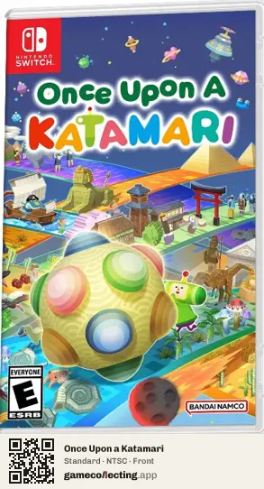 Once Upon a Katamari Nintendo Switch, NTSC box front