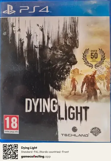 Dying Light PlayStation 4, Nordic countries box front