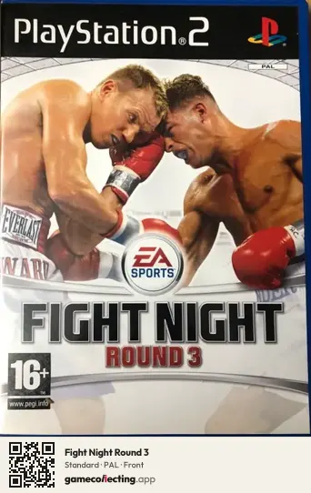 Fight Night Round 3 PlayStation 2, PAL box front