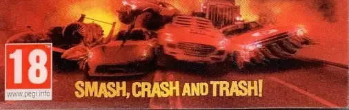 Carmageddon: Max Damage, the PEGI square on its front