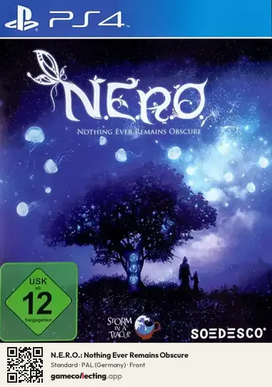 N.E.R.O.: Nothing Ever Remains Obscure PlayStation 4, Germany box front