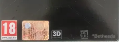 Doom 3: BFG Edition, the PEGI square on its front