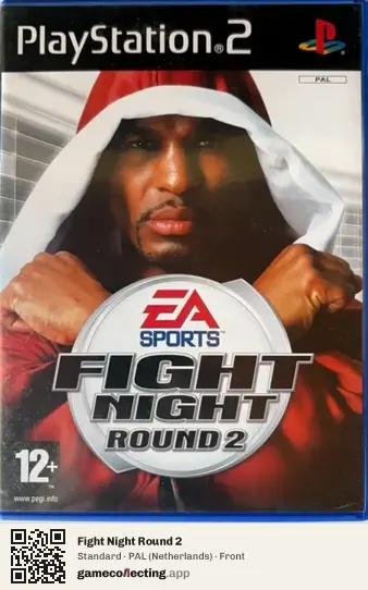 Fight Night Round 2 PlayStation 2, Netherlands box front