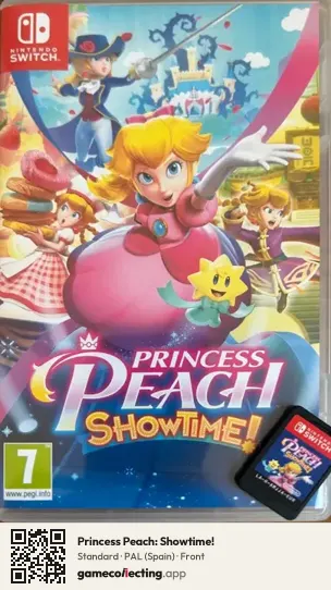 Princess Peach: Showtime! Nintendo Switch, Spain box front