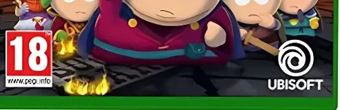 South Park: The Stick of Truth, the PEGI square on its front