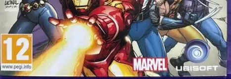 Marvel Avengers: Battle for Earth, the PEGI square on its front