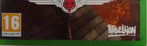 Sniper Elite: Resistance, the PEGI square on its front