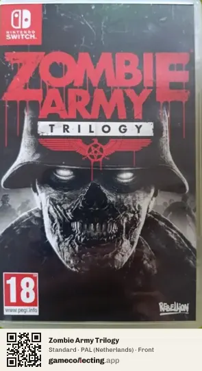 Zombie Army Trilogy Nintendo Switch, Netherlands box front