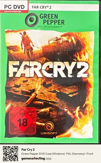 Far Cry 2 Computer, Germany box front
