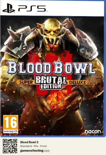 Blood Bowl 3 PlayStation 5, PAL box front