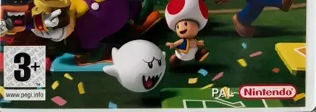 Mario Party 8, the PEGI square on its front