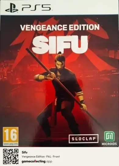 Sifu PlayStation 5, PAL box front