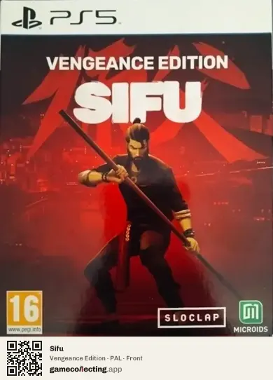 Sifu PlayStation 5, PAL box front