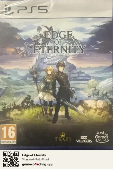 Edge of Eternity PlayStation 5, PAL box front