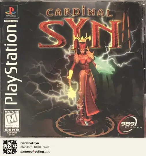 Cardinal Syn PlayStation, NTSC box front