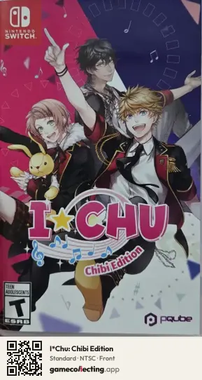 I*Chu: Chibi Edition Nintendo Switch, NTSC box front