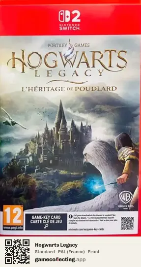 Hogwarts Legacy Nintendo Switch 2, France box front