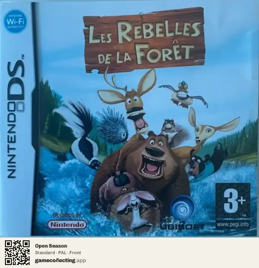 Open Season Nintendo DS, PAL box front